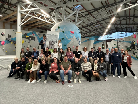 Netzwerktreffen Do-West in der Boulderwelt