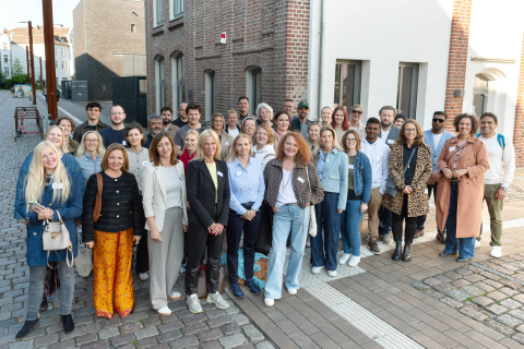 Gruppenfoto der Teilnehmenden des 15. Gründungsstammtisches Dortmund 